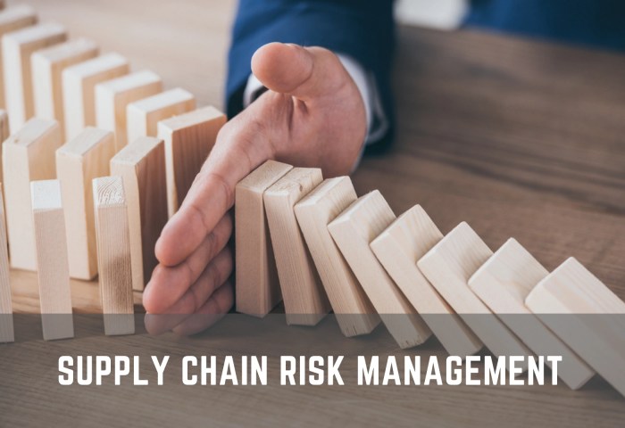 Risk supply management chain contact